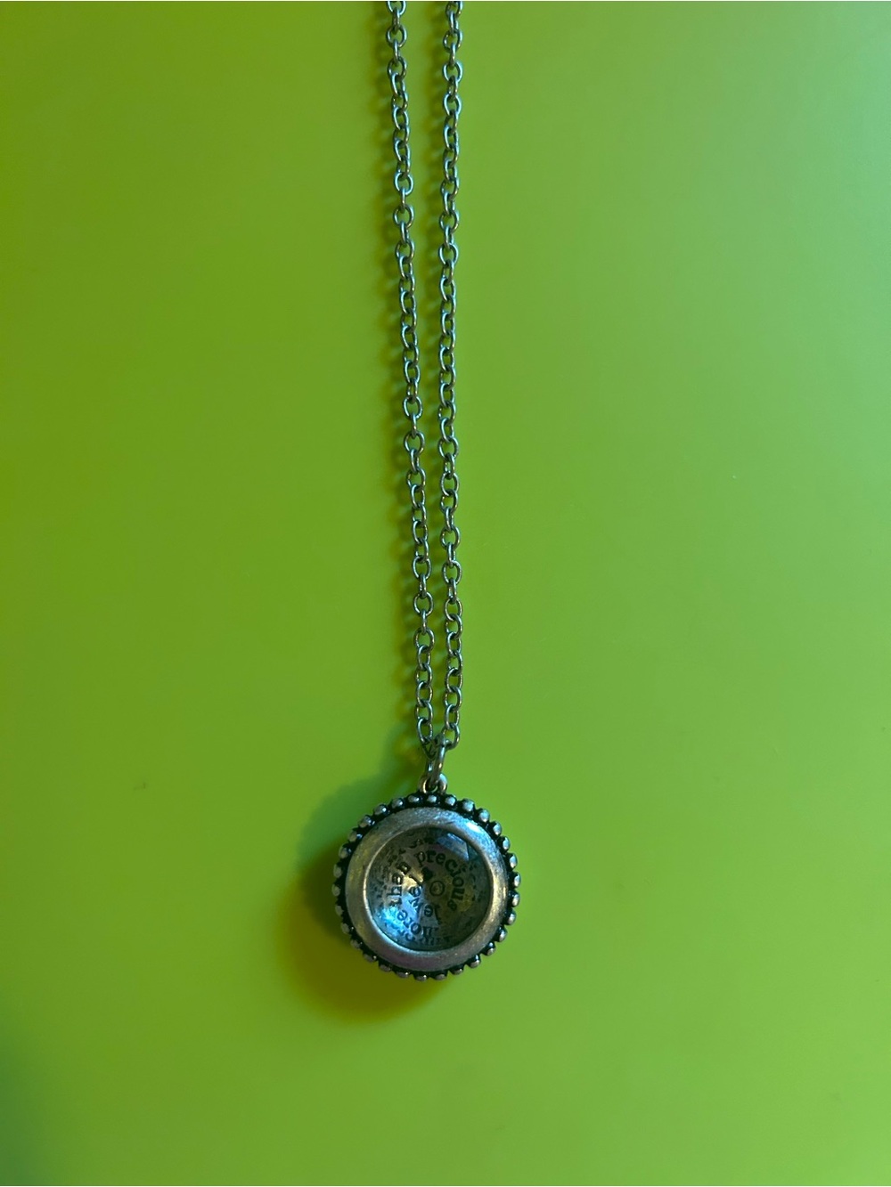 Proverbs Bible Verse Pendant Necklace